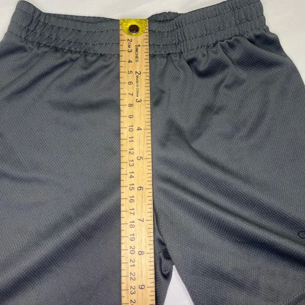 Jordan Boys Gray Mesh Athletic Basketball Shorts Jumpman Air Size 4-5Y S